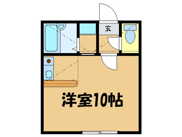 ル－トヒルⅤの物件間取画像